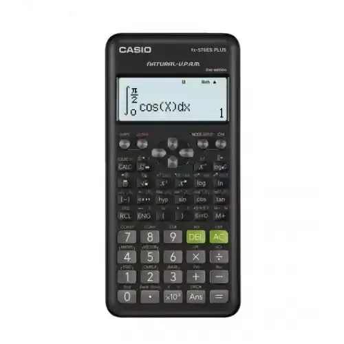 كاسيو الة حاسبة علمية باللون الاسود FX-570ESPLUS-2WDTV