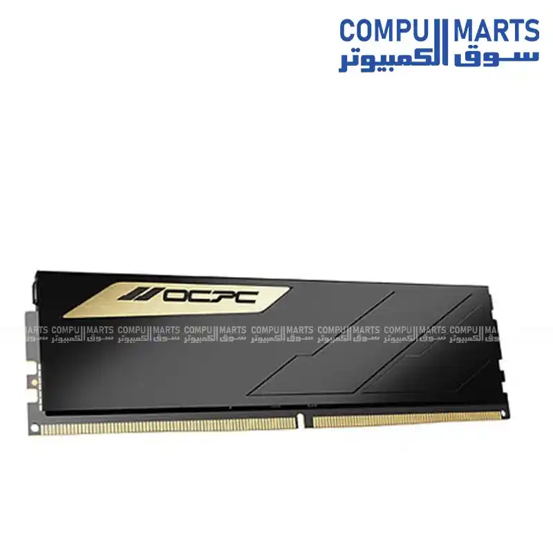 OCPC VOLARE DDR5 16GB 6000MHz CL36 Desktop RAM Single Module UDIMM Gaming Memory Heatsink MMVL16GD560C36BK