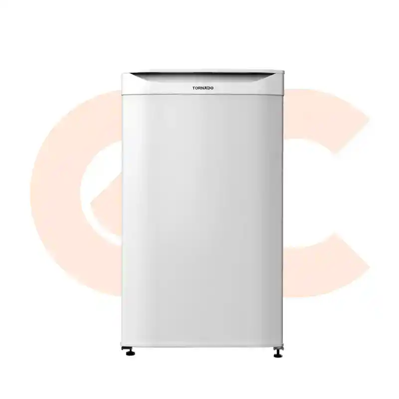 Best-Selling ثلاجة تورنيدو ديفروست 100 لتر ميني بار 1 باب أبيض موديل MBR-AR100-W | Available Now at EHAB Center Home Appliances