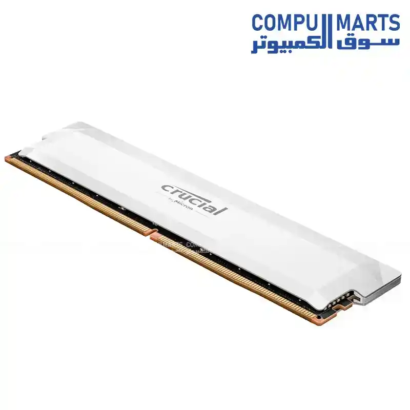RAM PC Crucial Pro DDR5 16GB 6400MHz CL38 White