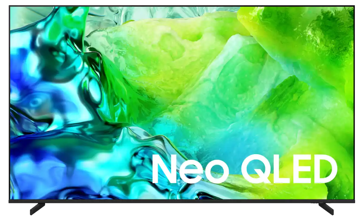 شاشة سامسونج 65 بوصة سمارت 4K NEO QLED بدون فريم QA65QN80HAUXEG - ريسيفر داخلي