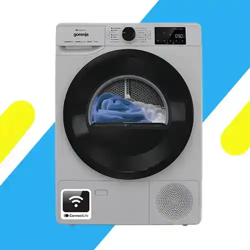 مجفف ملابس جورينيا 9 كجم – مضخة حرارية – كفاءة A+++ – 16 - موديل - DPNE92/GNLW/A Success برنامج – تحكم Wi-Fi -