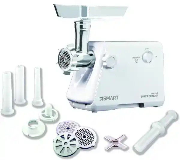 مفرمة لحم سمارت ، 1000 وات ، ابيض - SMG2000W
