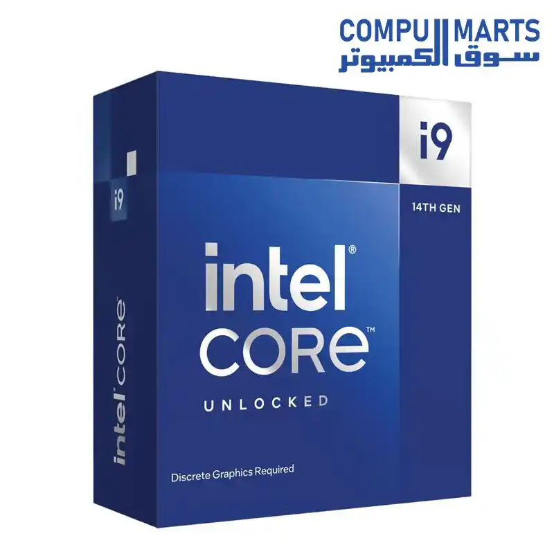 Intel Core i9-14900KF New Gaming Desktop Processor 24 cores (8 P-cores + 16 E-cores)