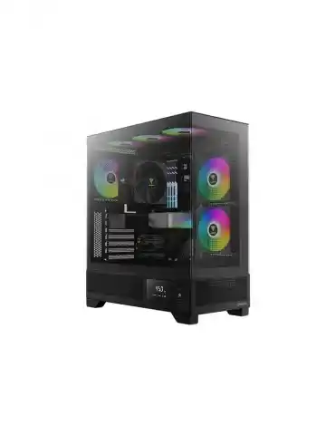 Case GAMDIAS ATLAS M1 Black Two Side Glass