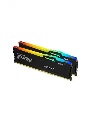 RAM KINGSTON FURY BEAST RGB 64GB (2x32GB) PC DDR5 6000MHz CL36 Kit