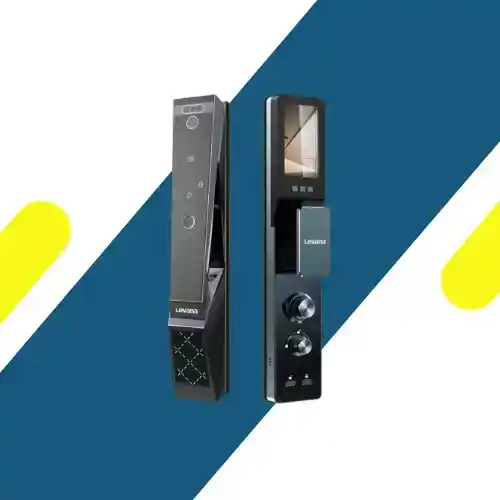 قفل باب ذكي ليڤانا (Levana) R9 Ai Face Version – بصمة وجه 3D وبصمة الكف وكاميرا فيديو – ألوان مميزة