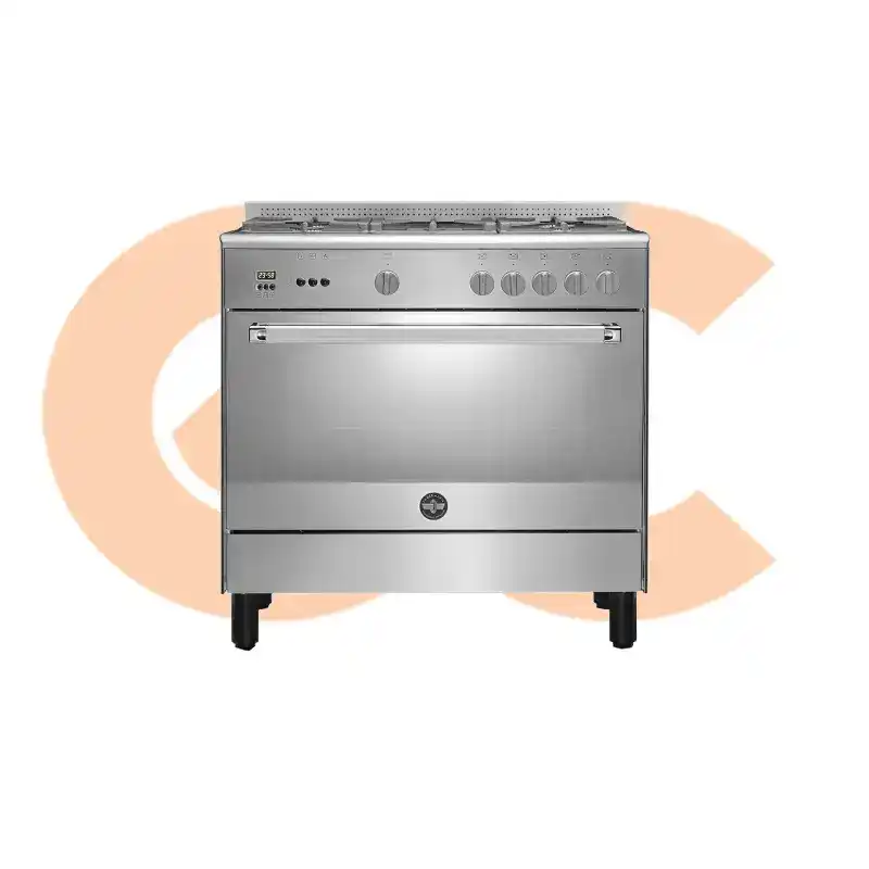 Best-Selling بوتاجاز لاجيرمانيا 90سم سوبريمو كلاسيكا غاز استانلس 9 H10GLA1X4AWW | Available Now at EHAB Center Home Appliances