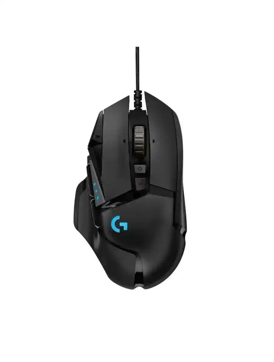 لوجيتك ماوس سلكي G502 HERO للألعاب موديل EWR2-910-005471 - أسود