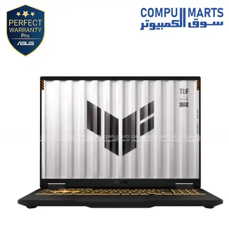 ASUS TUF Gaming F16 FX608JHI-TU655W Gaming Laptop, Intel Core i5 14450HX, RTX 5050 8GB GDDR7, 16GB DDR5, 512GB PCIe 4.0 SSD, 16-inch WUXGA 144Hz, Windows 11 Home