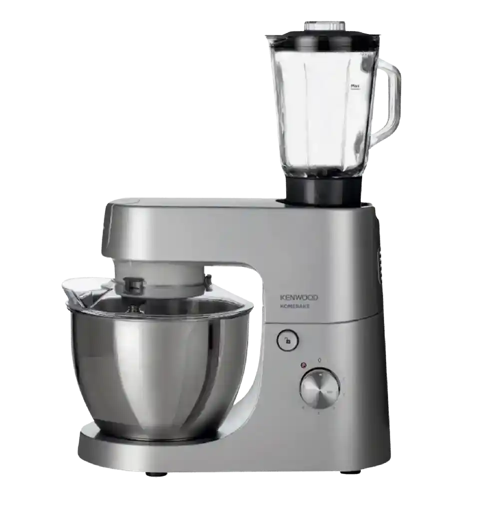Kenwood mixer, 1400 watt, 5 liters, silver + mixer jar, KHH01.120SI