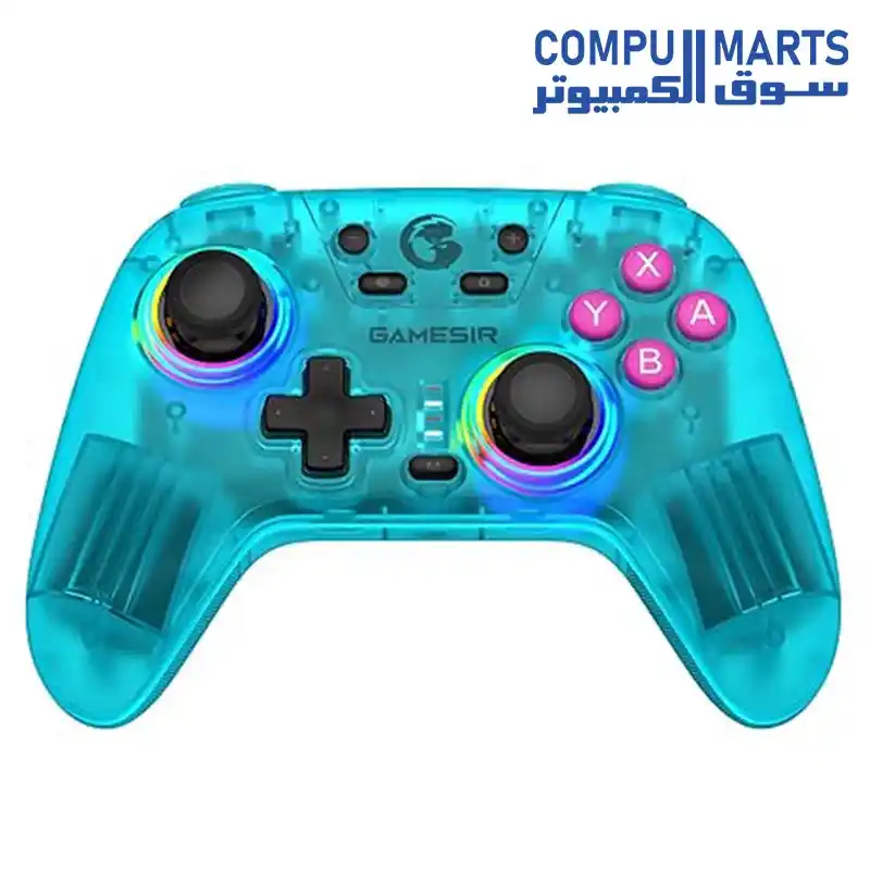 GameSir T4n Nova Wireless Switch Pro Controller for Switch/Lite/OLED, Switch Controllers with Hall Effect JoySticks, RGB LED, Turbo,Programmable,Motion Control, Wake Up Function