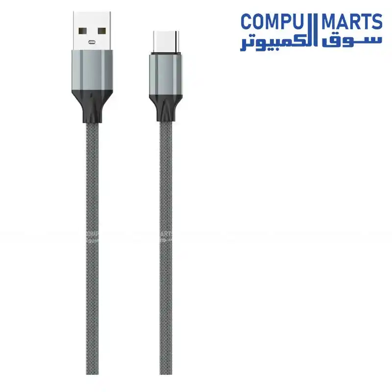 LDNIO LS441 USB to Type-C Fast Charging Cable 2.4A 1M TPE Durable Data Cable