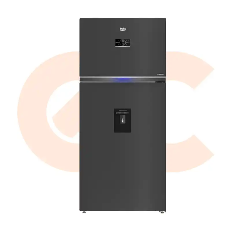 Best-Selling ثلاجة بيكو 630 لتر انفرتر ديجيتال بالحنفية 2 باب ستانلس موديل RDNE650E60ZXR | Available Now at EHAB Center Home Appliances