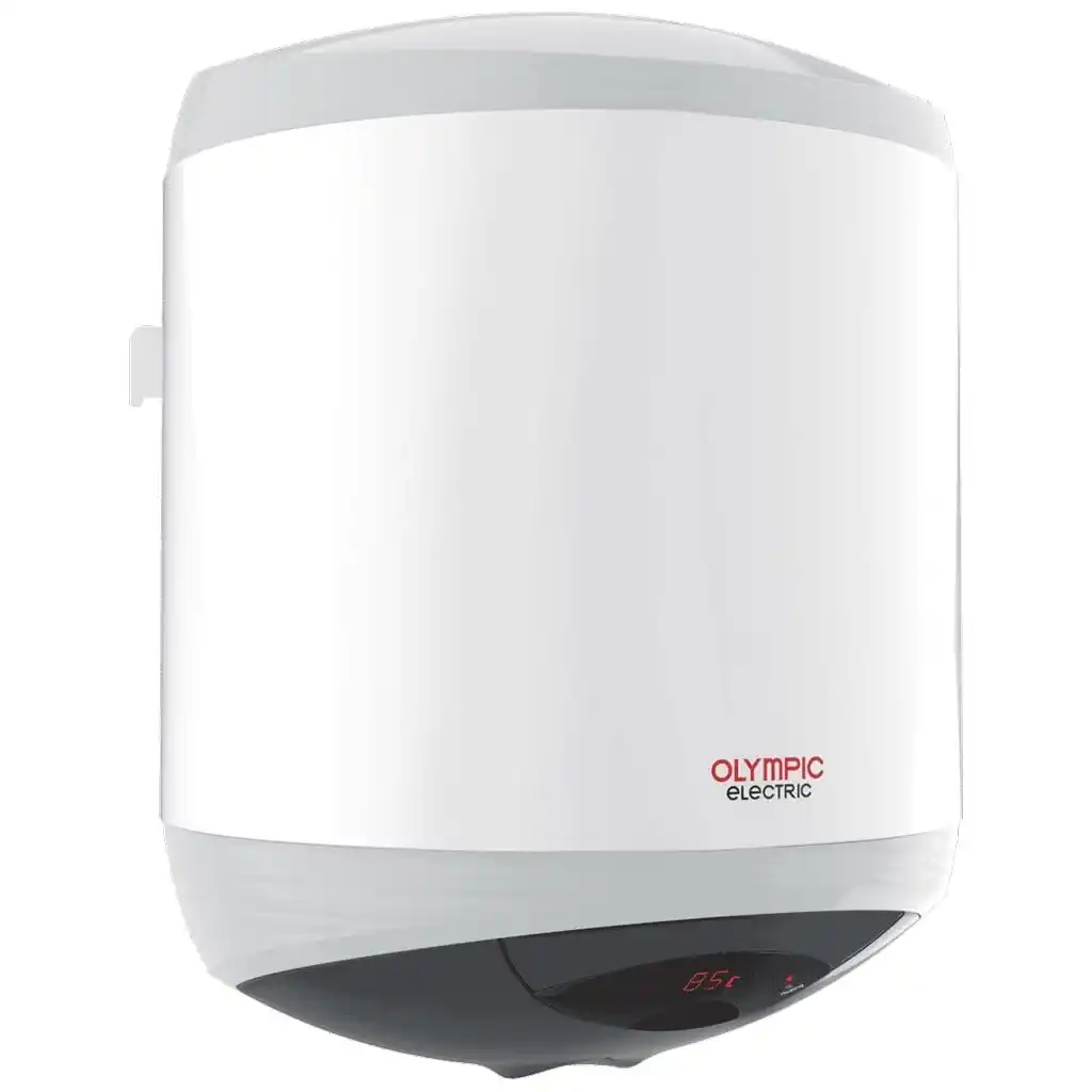 سخان مياه اوليمبك كهرباء ديجيتال 50 لتر ابيض - Hero Plus 50L