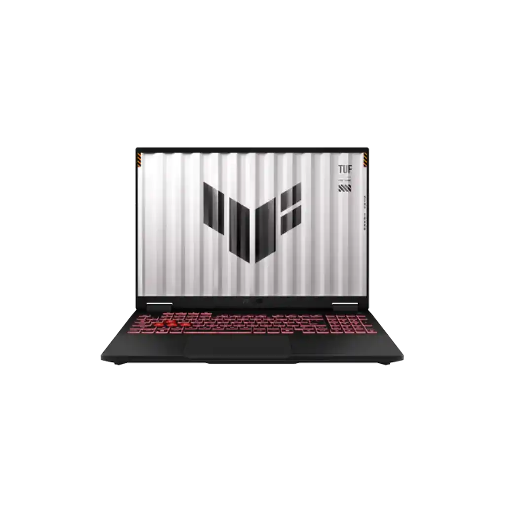 <tc>ASUS TUF Gaming A16 FA608PM-RV659W، معالج AMD Ryzen 9 8940HX، ذاكرة 16 جيجابايت DDR5، سعة تخزين 512 جيجابايت SSD، بطاقة رسوميات RTX™ 5060، شاشة 16 بوصة بمعدل تحديث 165 هرتز، نظام تشغيل Windows 11 Home.</tc>