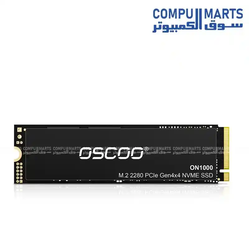 OSCOO ON1000 M.2 NVMe PCIe Gen4 x4 SSD – Up to 5200MB/s Read – 3D NAND – 512GB / 1TB