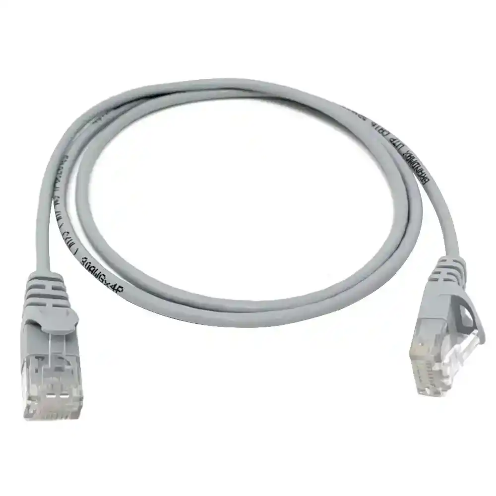 كابل نت وورك جي بي إن 1 متر Cat6 UTP - رمادي