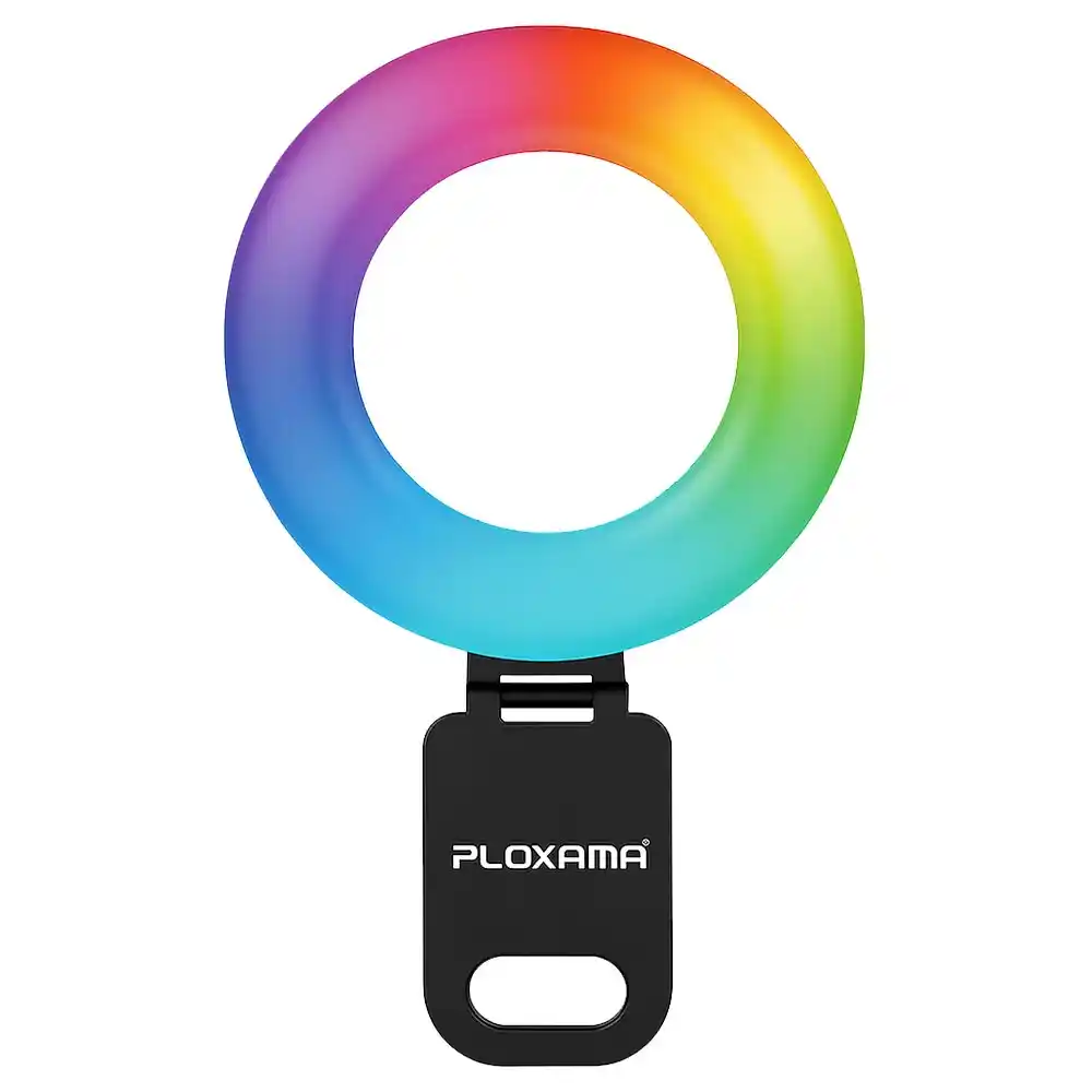 رينج لايت LED مشبك موبايل بلوكاما U20 PRO RGB