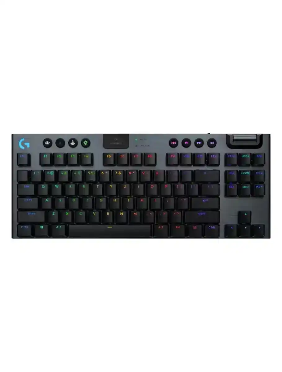 لوجتيك لايت سبيد X G915 لوحة مفاتيح بدون أرقام لاسلكية للألعاب موديل 920-012721 - أسود