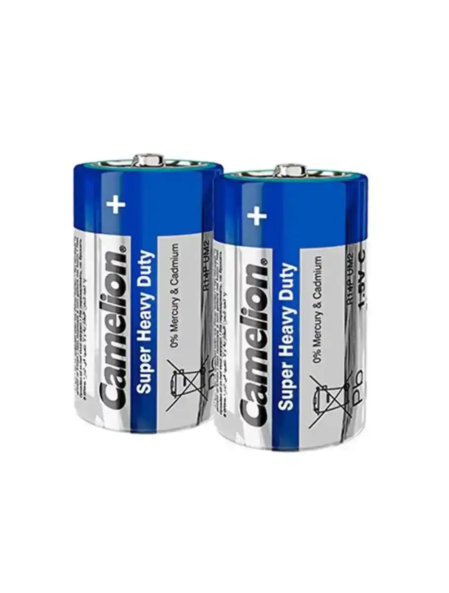 كاميليون بطارية 3800 مللي أمبير Super Heavy Duty R14 C موديل R14-BP2BR14