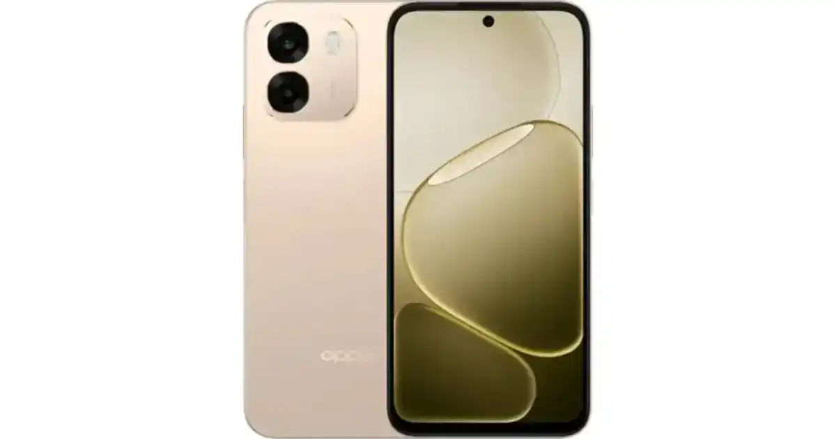 أوبو A6 (128 جيجابايت، 4 جيجابايت) ثنائي الشريحة يدعم 4G لون ذهبي