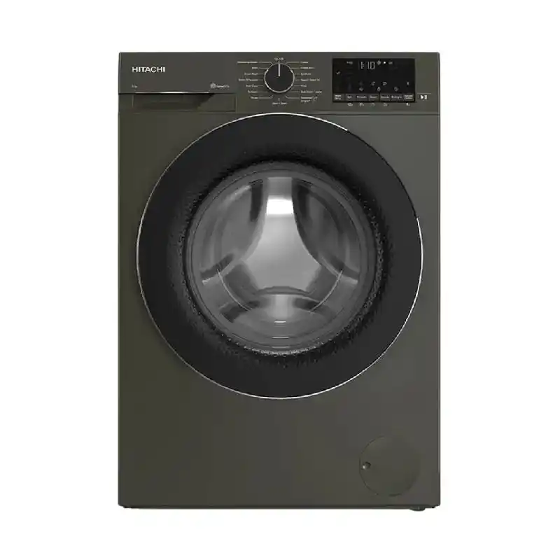 غسالة ملابس اتوماتيك هيتاشي 8 كيلو انفرتر رمادي BD-80YFVEM