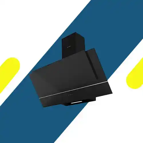 شفاط إيكوماتيك المائل بشاشة لمس رقمية مع ريموت كنترول – 3 سرعات – قوة شفط 650 م³/ساعة – H9106ZTS