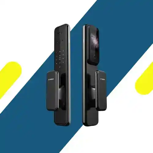 قفل باب ذكي بوش – BOSCH EL600VF 3D Face Cat Eye – كاميرا 2MP وزاوية 160°