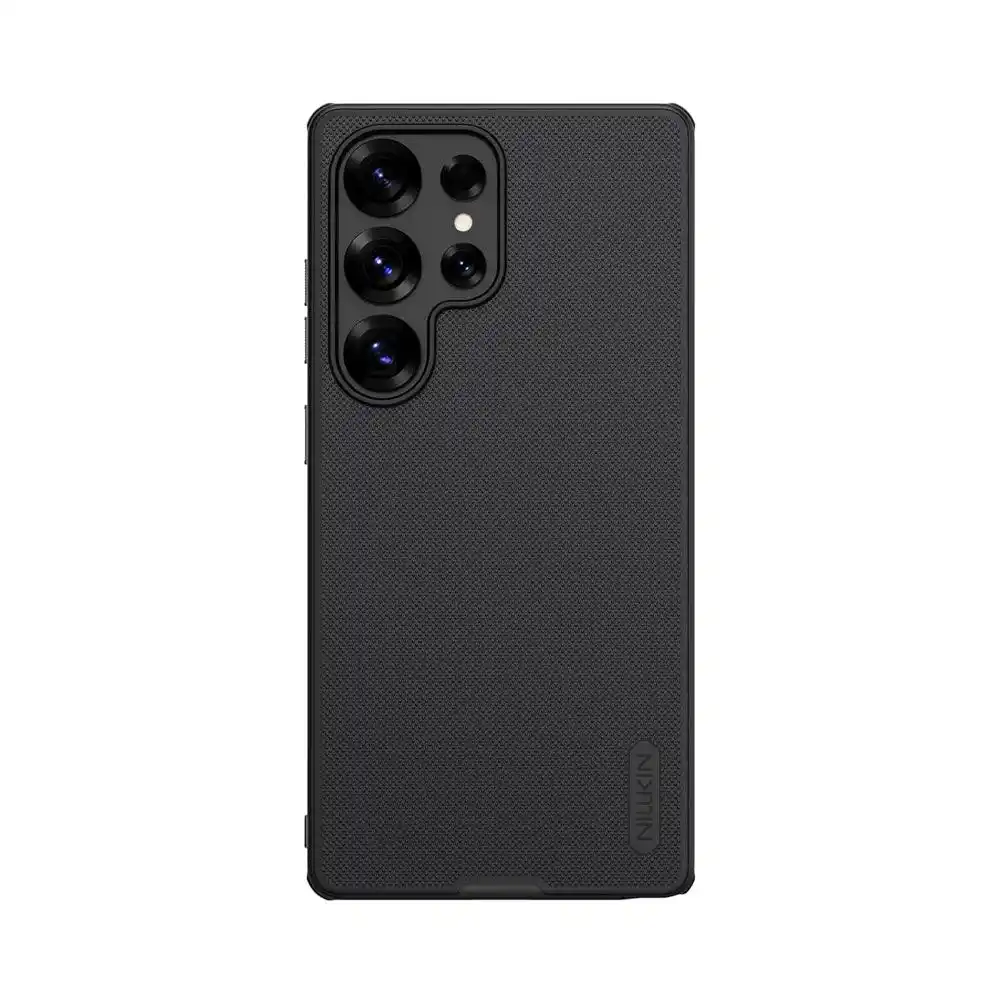 نيليكن جراب ظهر Super Frosted Shield  لسامسونج S25 ألترا - أسود