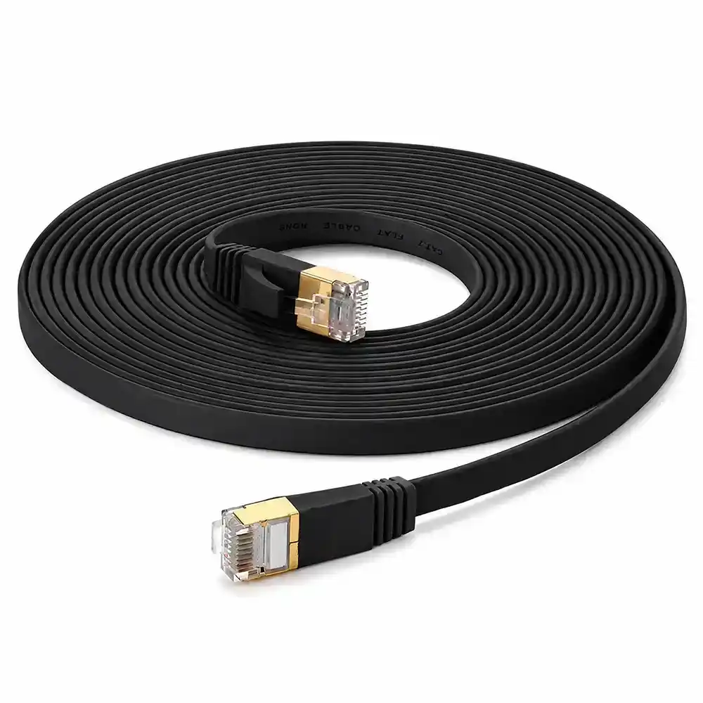 كابل نت وورك 15 متر Cat7 UTP - اسود