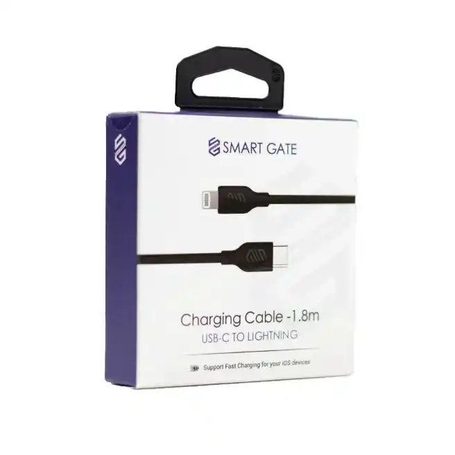 Smart Gate Cable PVC USB-C to Lightning 1.8m