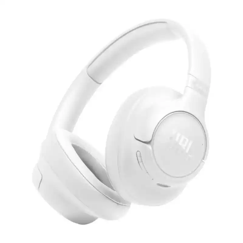 سماعات رأس لاسلكية JBL Tune 730BT تعمل بتقنية البلوتوث مع خاصية إلغاء الضوضاء النشطة - أبيض
