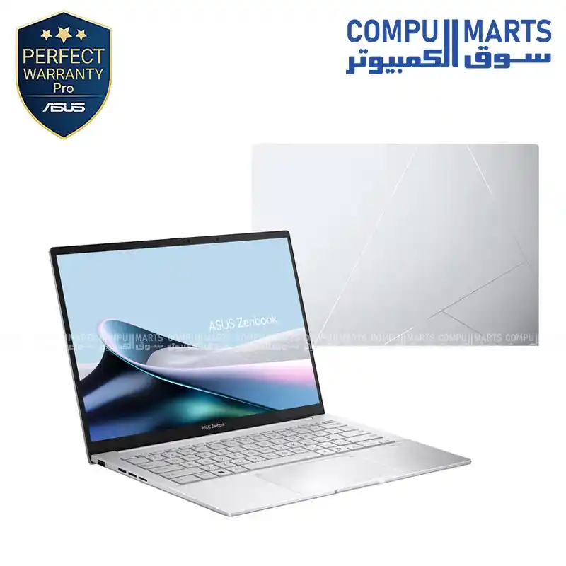 ASUS Zenbook 14 OLED UX3405CA-NT319W Intel Core Ultra 9 285H 32GB LPDDR5X 1TB SSD 14" 3K OLED 120Hz HDR1000 Intel Arc WiFi 7 Windows 11 Foggy Silver - 90NB14W2-M01680