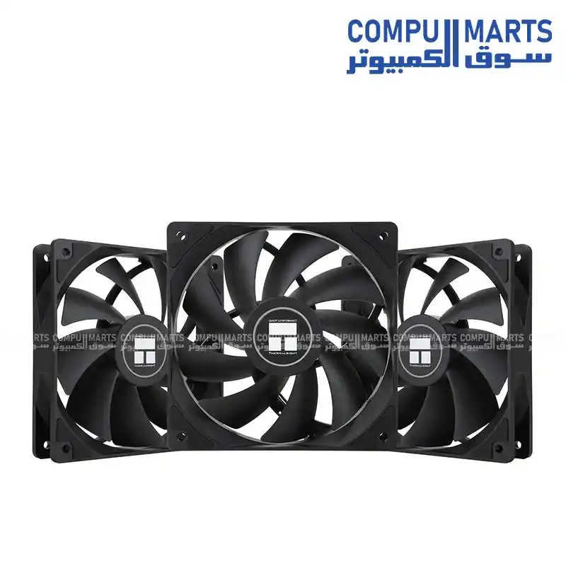 Thermalright TL-C12C  120mm Case , 4-Pin PWM, S-FDB Bearing, 1550RPM, High Airflow Cooling, 1 Year Warranty