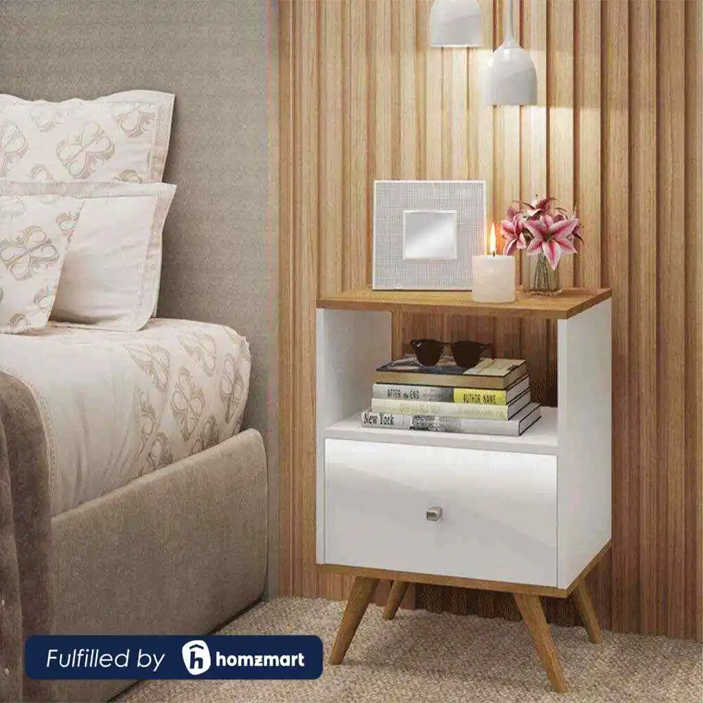 كومود ميلامين و ام دي اف متعدد الألوان - 60×40×40  سم
