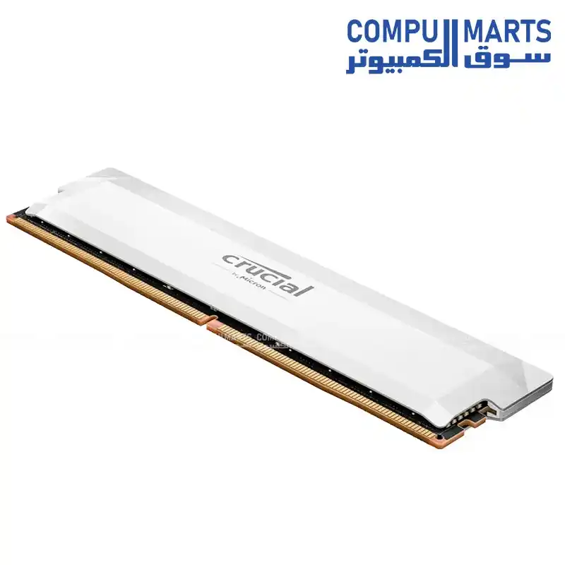 RAM PC Crucial Pro DDR5 16GB 6400MHz CL38 White