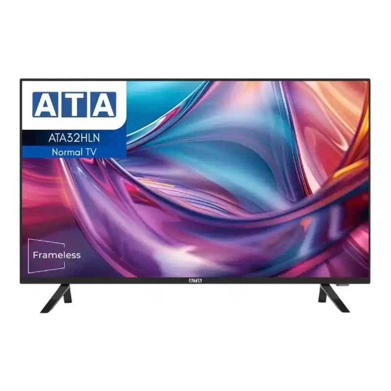 شاشة ATA 32 بوصة LED بدون إطار FHD - ATA32HLN - أسود