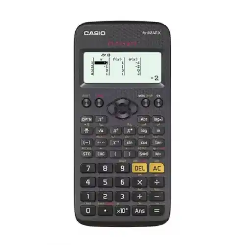 كاسيو الة حاسبة علمية باللون الاسود FX-82ARX-W-DH