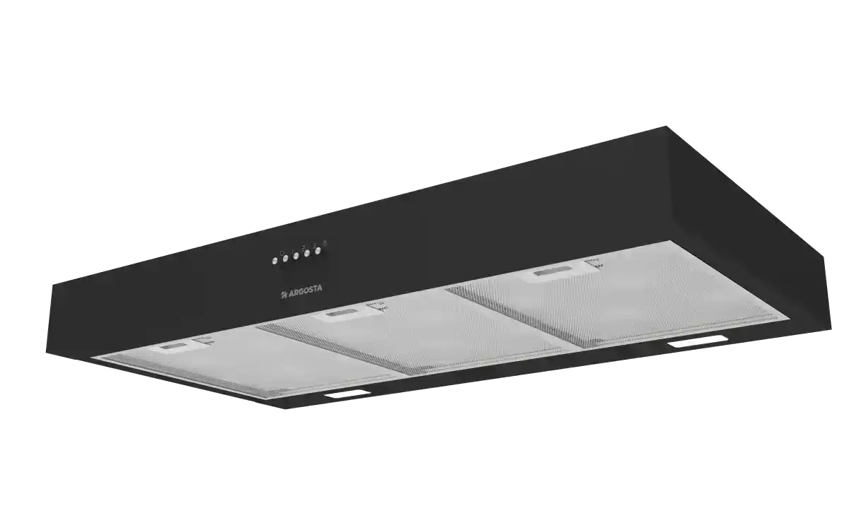 شفاط مطبخ أرجوستا إنفرتر 90 سم كلاسيك أسود - AR SC90 PBBL