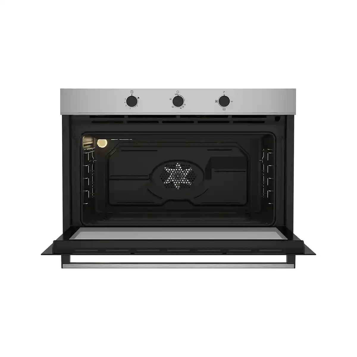 Beko Gas Built-in Ovens 90cm - Gas Safety- Cooling Fan - Cooking fan Integrated Electronic Ignition - closed door grill