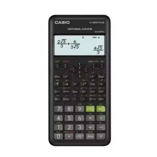 كاسيو الة حاسبة بلس علمية باللون الاسود FX-82ESPLUS-2-WDTV