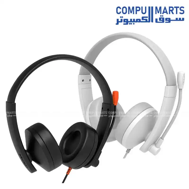 Meetion HP003U USB Telephony Headset with Microphone & Volume Control, φ40mm Speaker, USB Plug & Play