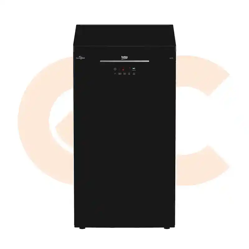Best-Selling غسالة اطباق بيكو 45سم 10 افراد 5 برامج اسود انفرتر موديل BDFS15020B | Available Now at EHAB Center Home Appliances