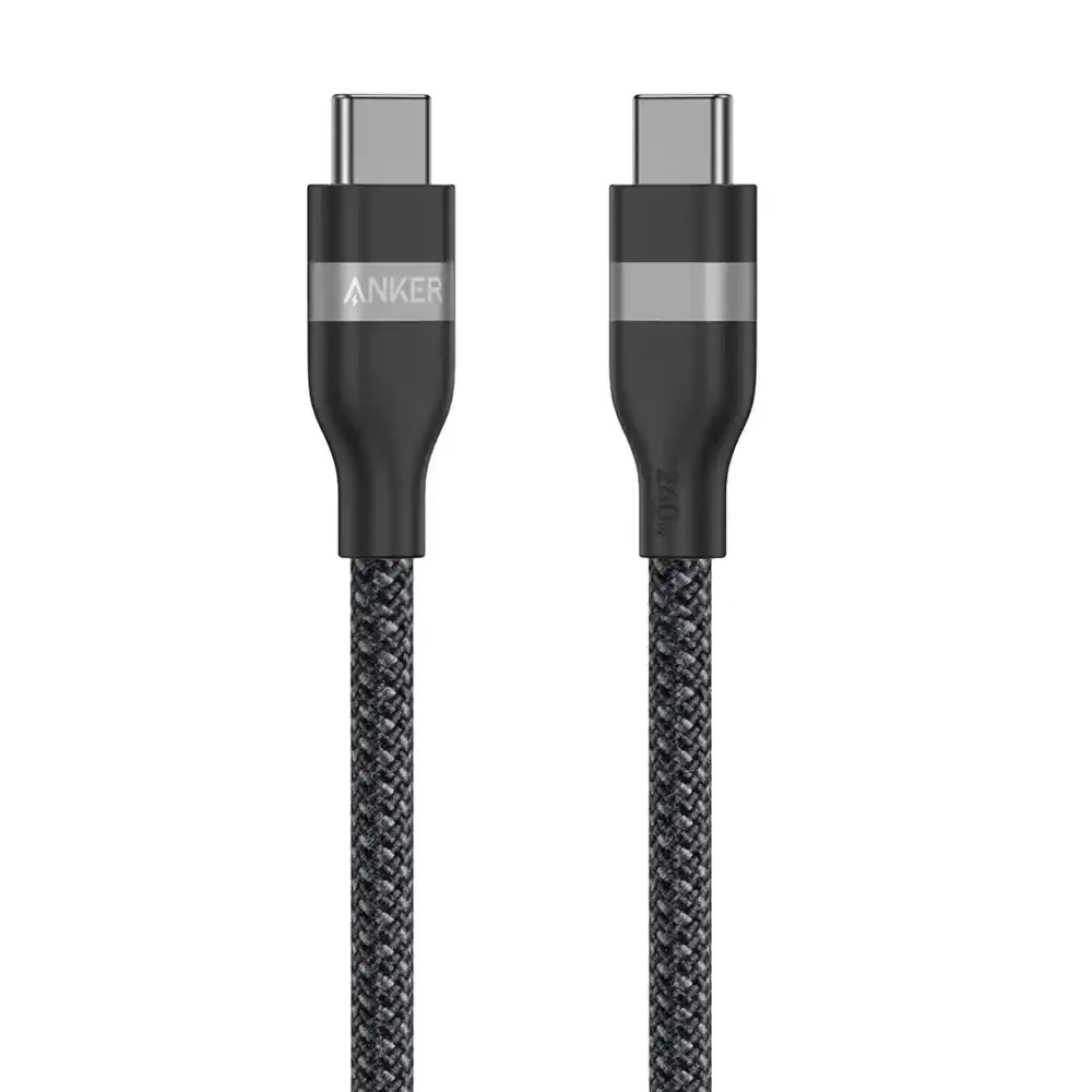 Anker USB-C to USB-C Cable 6ft 240W Upcycled Braided