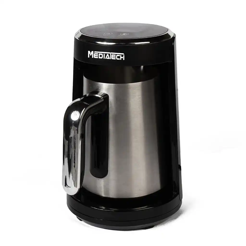 ماكينة قهوة تركي ميدياتك، 450 وات، MT-CM105T - أسود فضي