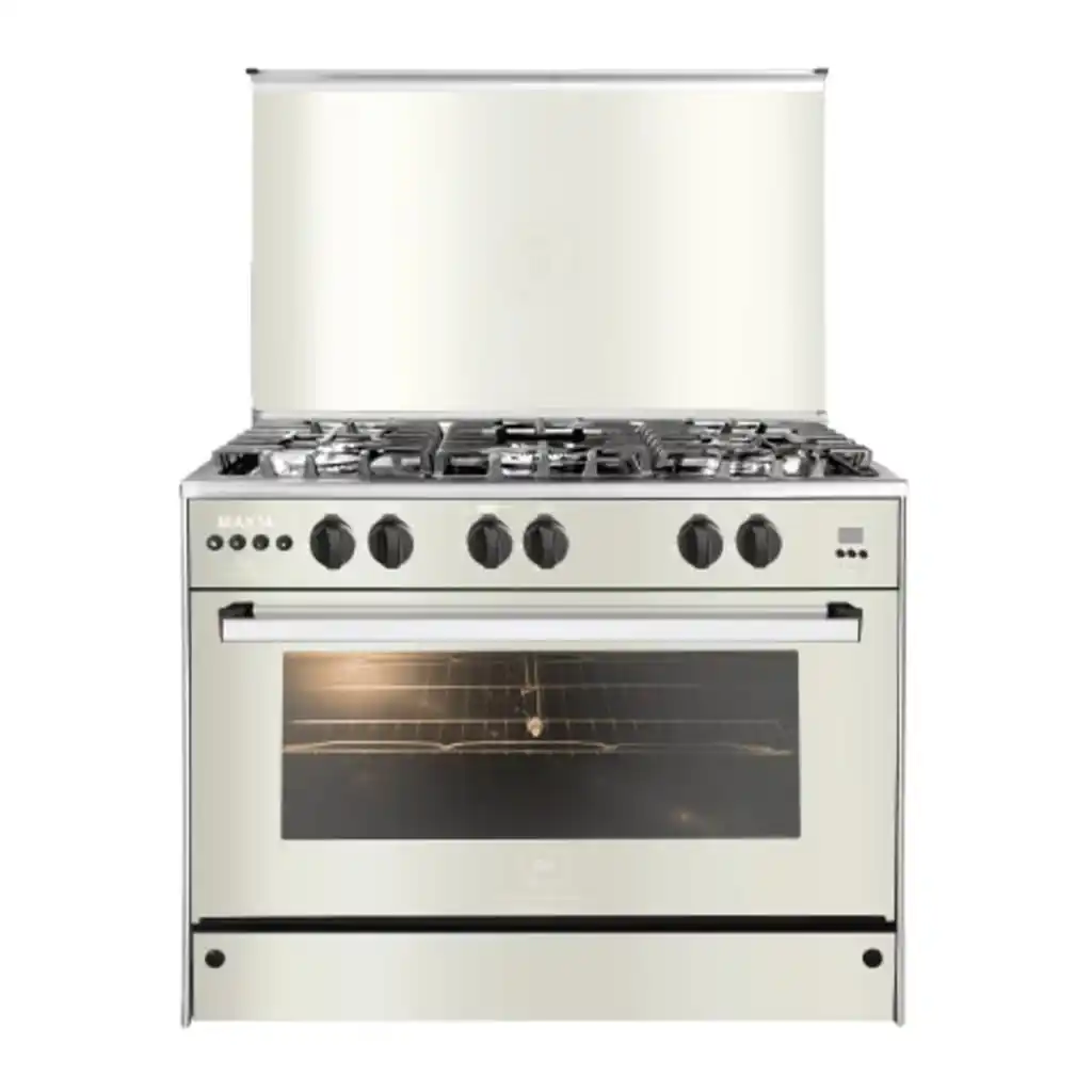 بوتجاز يونيون اير، 5 شعلة، 90×60 سم، C69SS-GC-447-IFDS-M14-AL - فضي