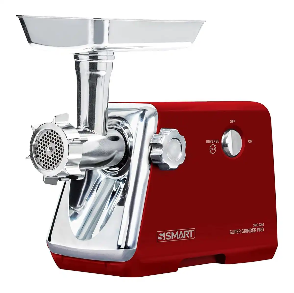 مفرمة لحم اس سمارت، 2200 وات، SMG2200R - أحمر