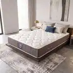 مرتبة بسوست منفصلة كلاس بوكيت فوربد، 120×200×27 سم - أبيض
