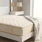 مرتبة بسوست متصلة سيلفر مصر فوم، 150×195×25 سم - برتقالي